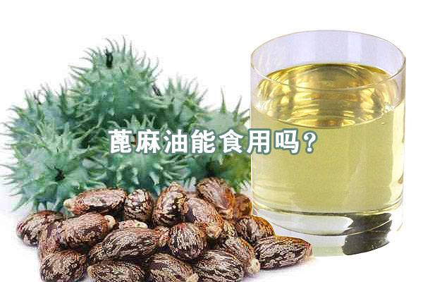 蓖麻油能食用嗎?